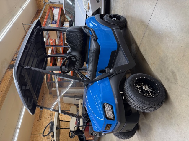 2023 Club Car Tempo Gas Grabber Blue