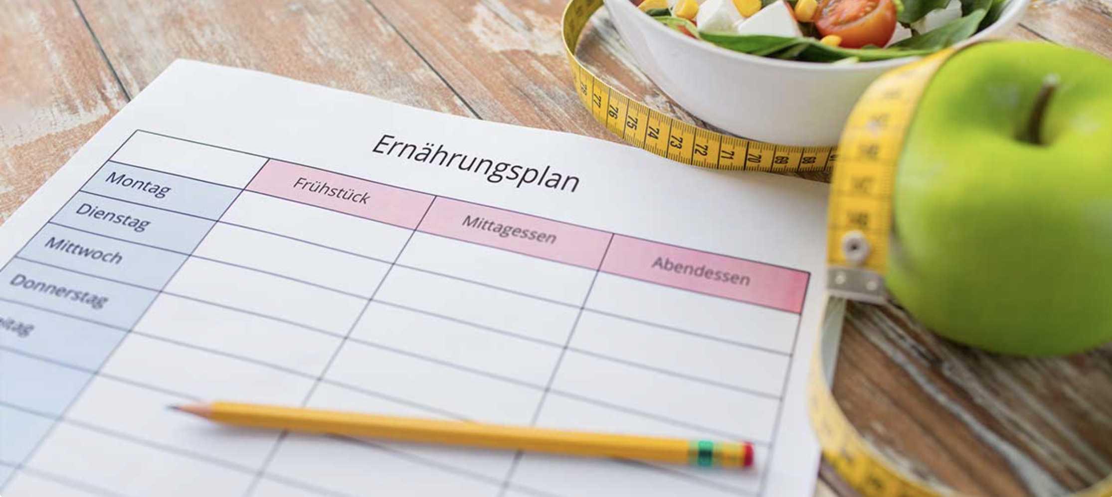 Ernährungsplan mit gesundem Essen – individuelle Ernährungsberatung und Personal Training im Rems-Murr-Kreis und Stuttgart.