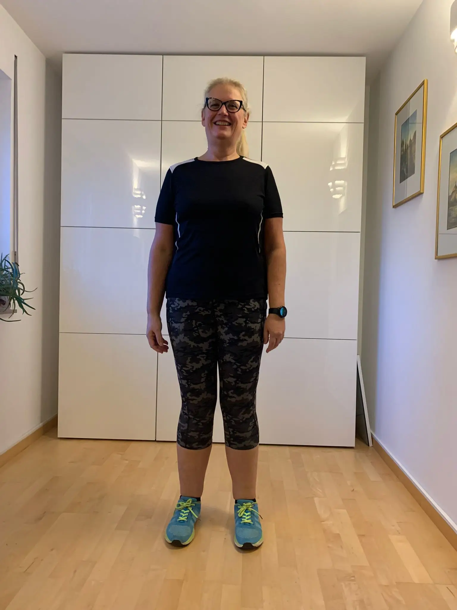 Silke wiegt 80 Kilogramm