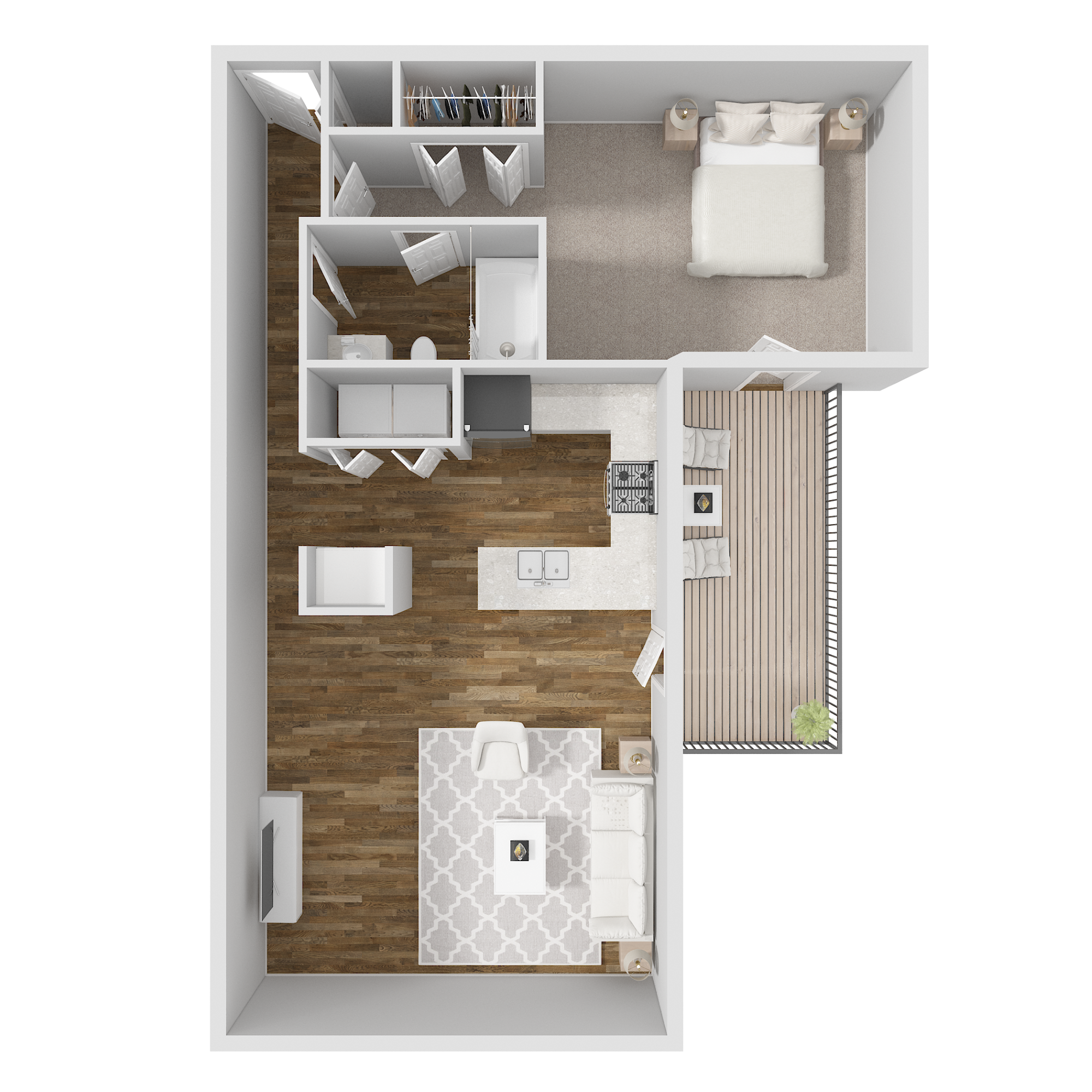 Bone Creek 1 Bed / 1 Bath