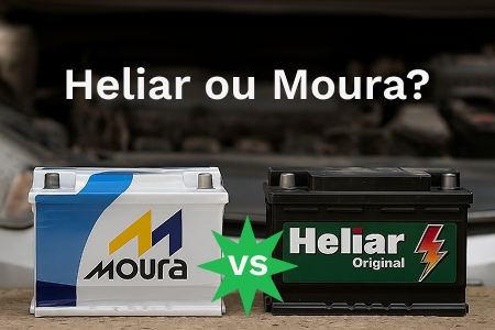 Heliar ou Moura: Qual a Melhor Bateria para o Seu Carro?