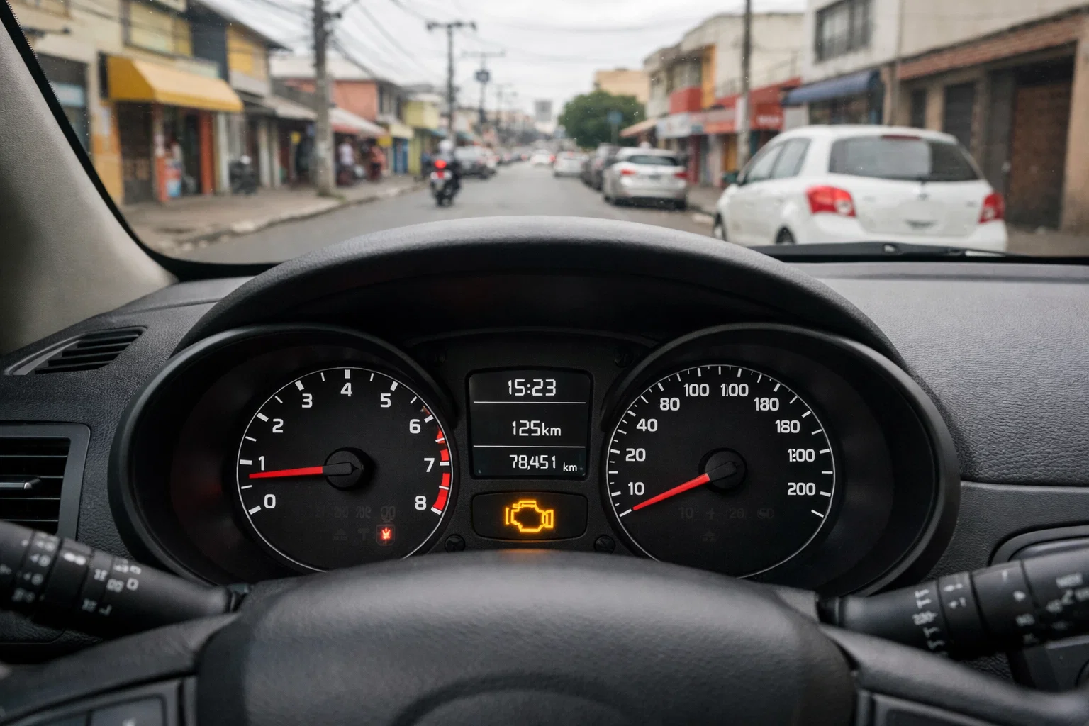 Luz do motor acesa: o que significa e o que fazer