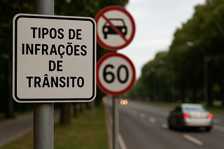 Conheça os principais tipos de infrações de trânsito, entenda os valores das multas e saiba como evitar prejuízos