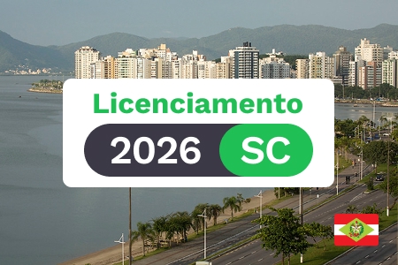 Licenciamento SC 2026: taxa, calendário por placa e como pagar