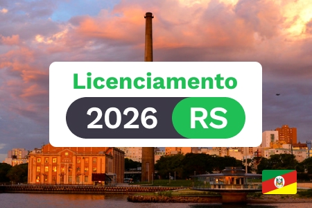 Licenciamento RS 2026: taxa, prazo único e como pagar sem fila