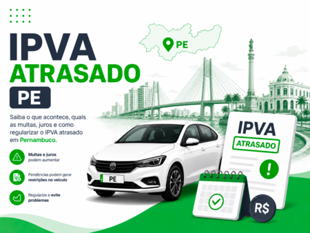 IPVA Atrasado no PE: Como Consultar, Regularizar e Parcelar no Cartão de Crédito