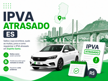 IPVA Atrasado no ES: Como Consultar, Regularizar e Parcelar no Cartão de Crédito