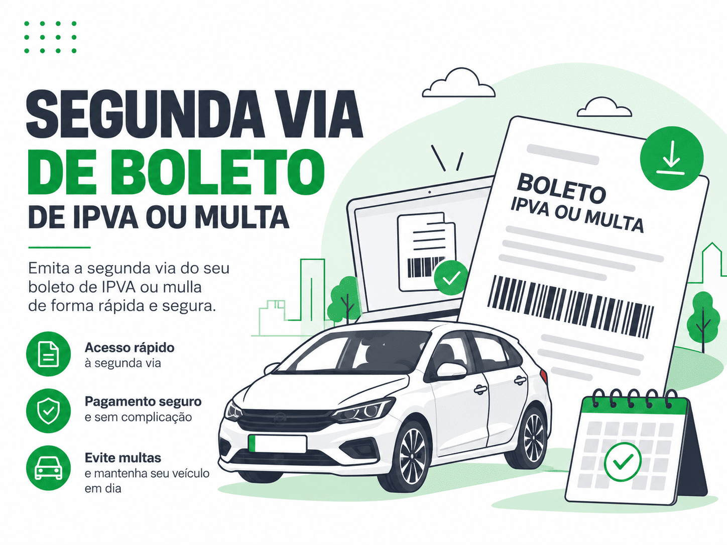 Segunda Via de Boleto de IPVA ou Multa: Como Emitir