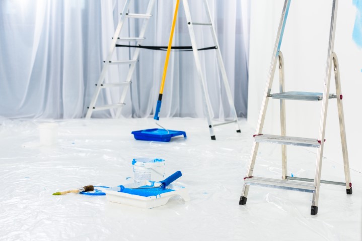 Maintaining exterior paint in Sterling home