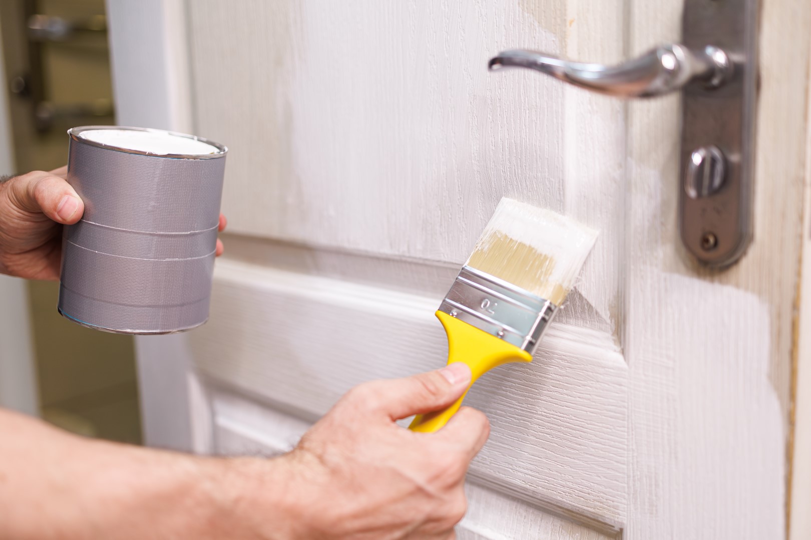 Maintaining commercial paint in Herndon business