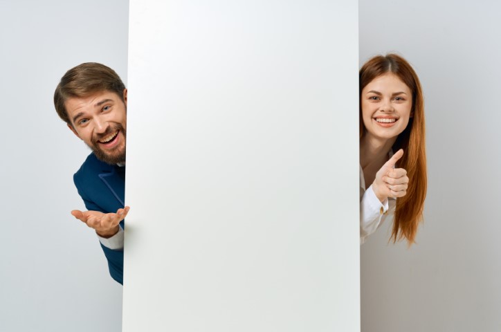 Happy customers with commercial painting in Chantilly
