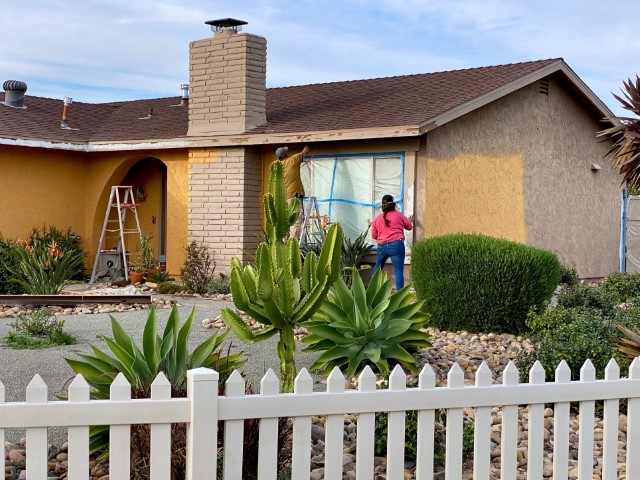 South Riding home exterior painting by That 1 Painter Fairfax