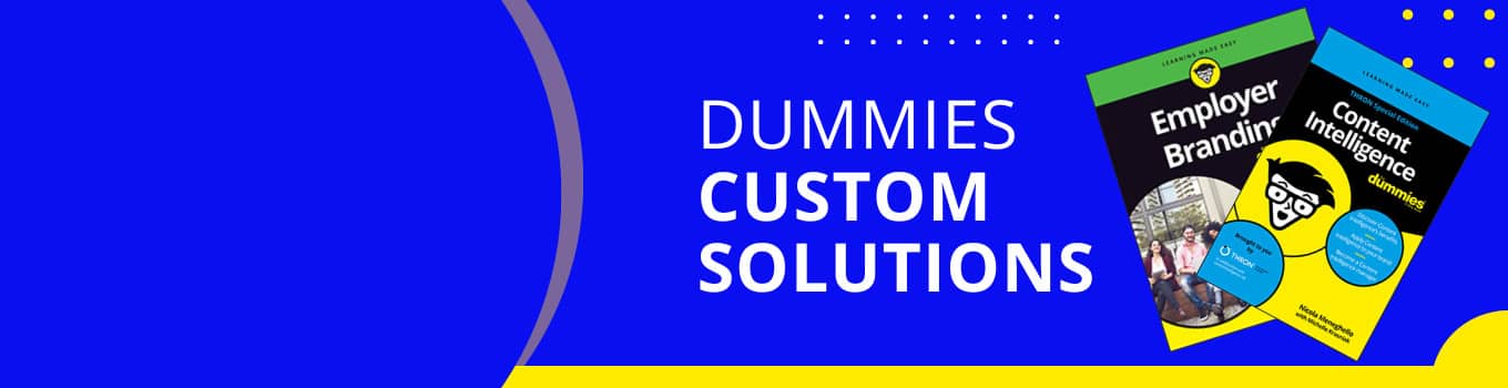 Dummies Custom Solutions client eBook cover examples