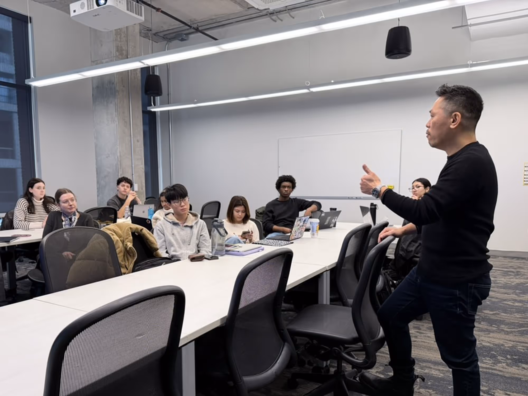 Will Hum delivers guest lecture on the evolving role of designers at George Brown College Will Hum delivers guest lecture on the evolving role of designers at George Brown College