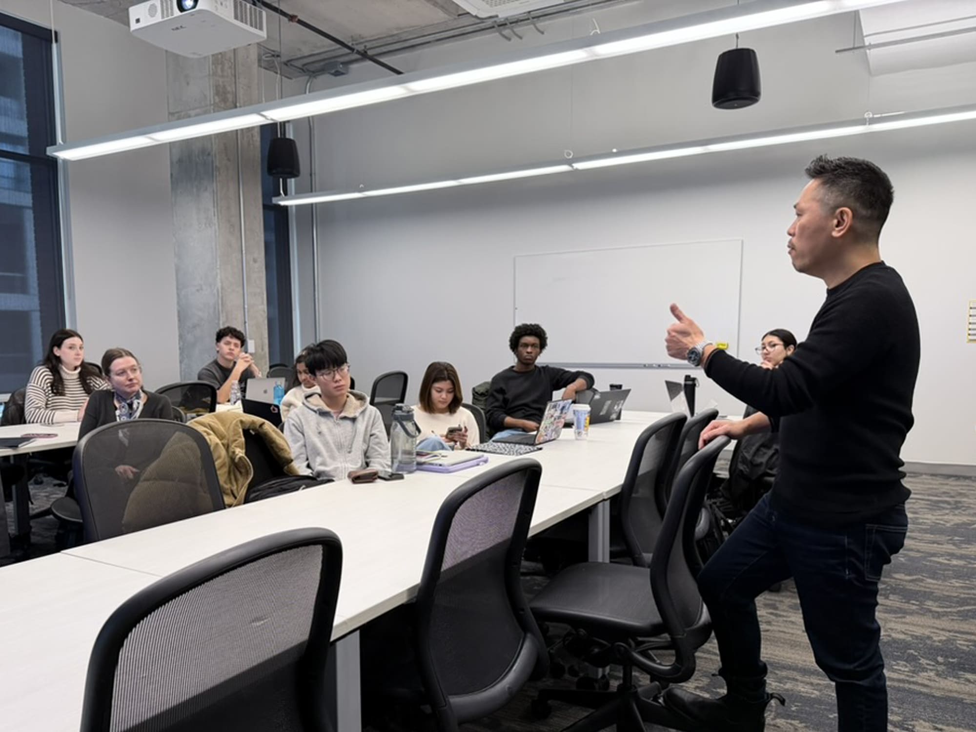 Will Hum delivers guest lecture on the evolving role of designers at George Brown College Will Hum delivers guest lecture on the evolving role of designers at George Brown College