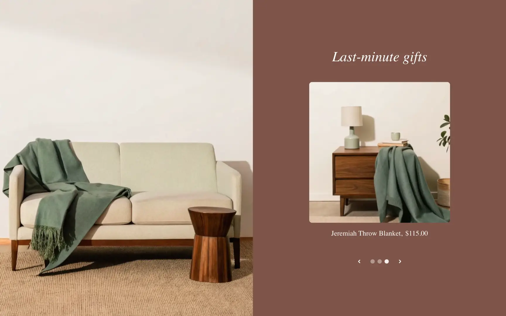 Last Minute Gifts Slider