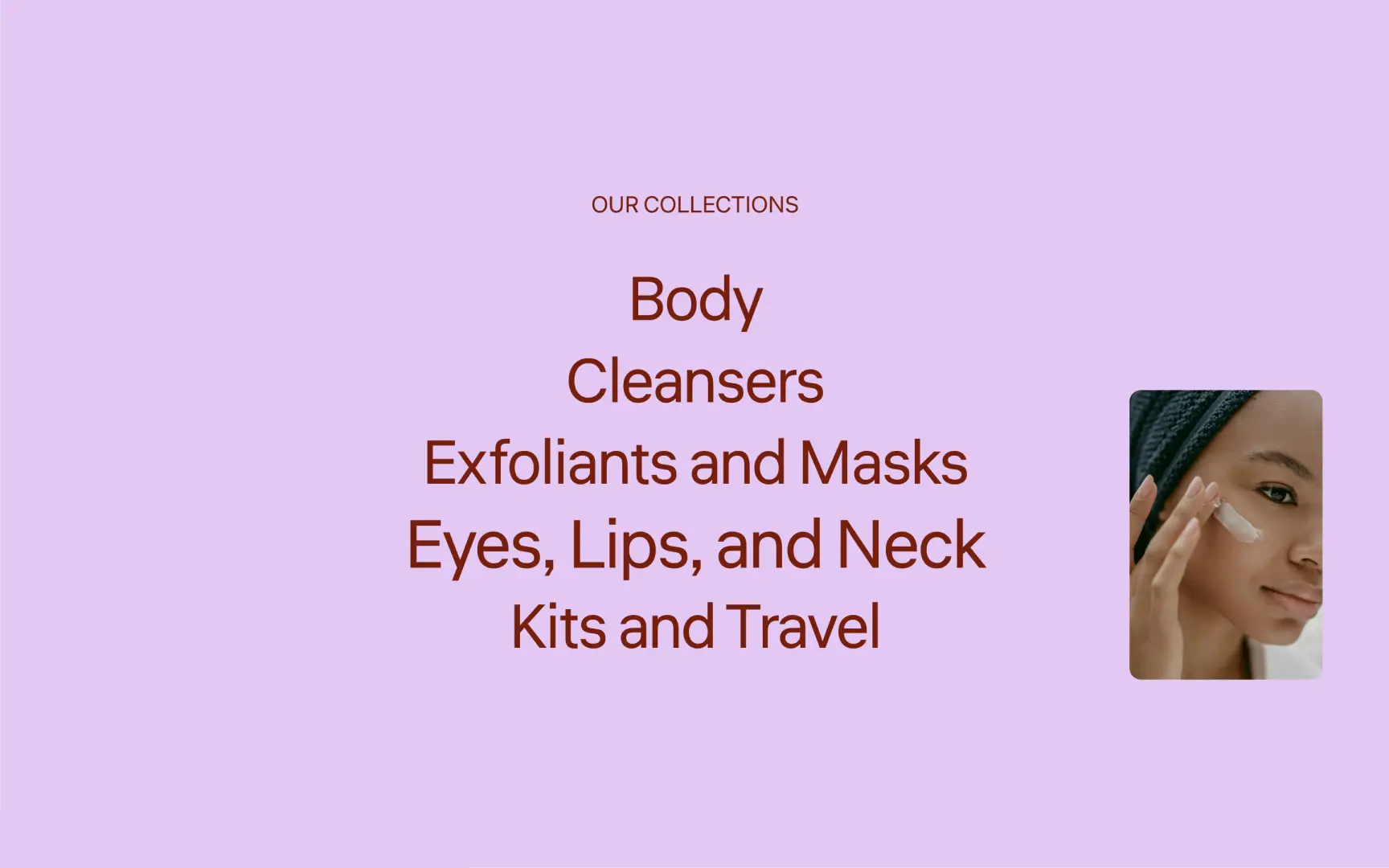 Hover Reveal Collections AI Section