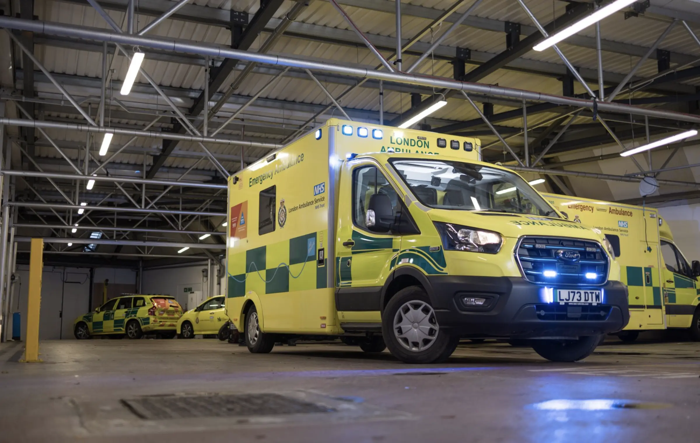London Ambulance Service announces it now has the first EV ambulance in service
