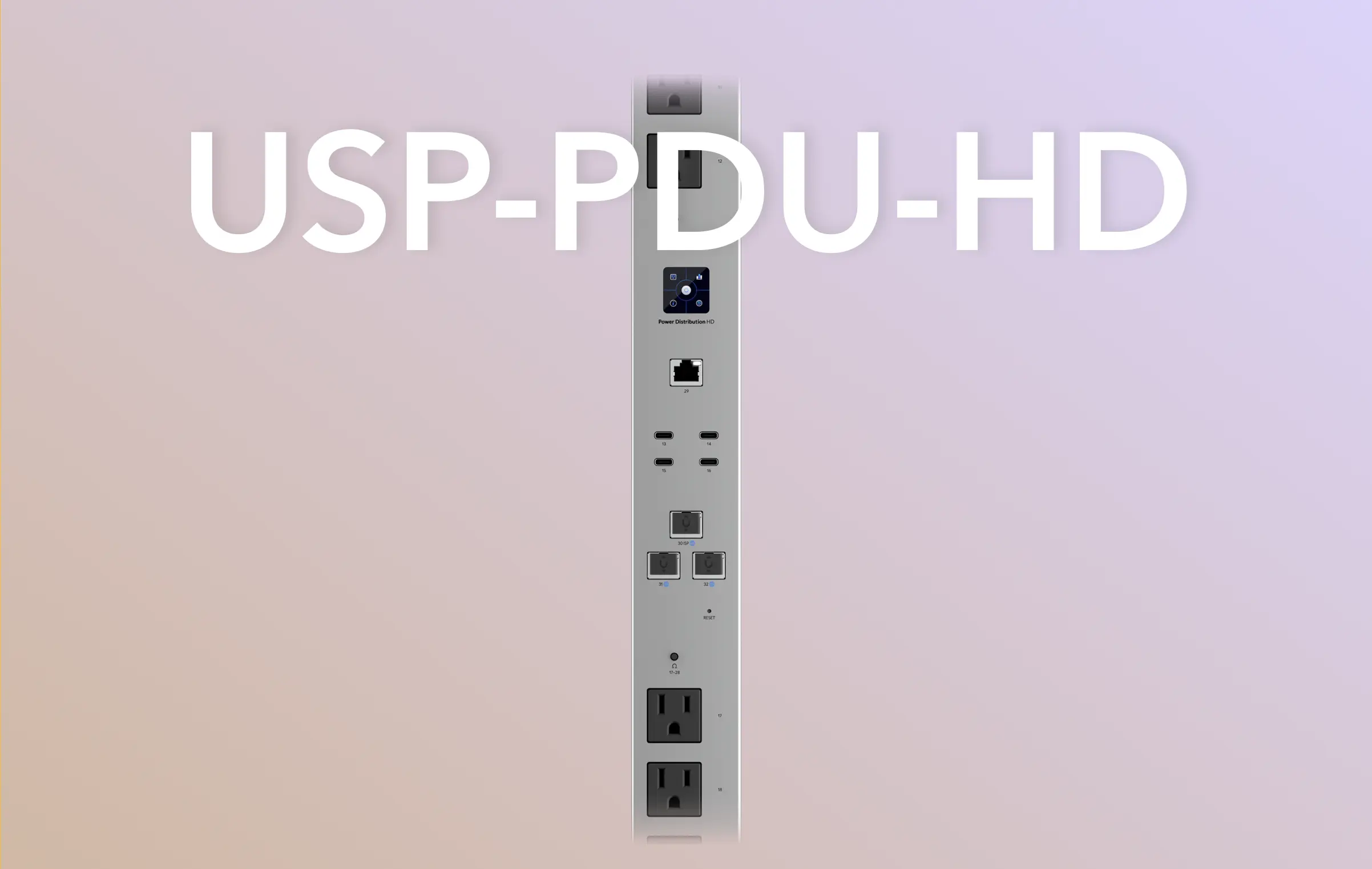 Ubiquiti launches high density PDU with the new USP-PDU-HD