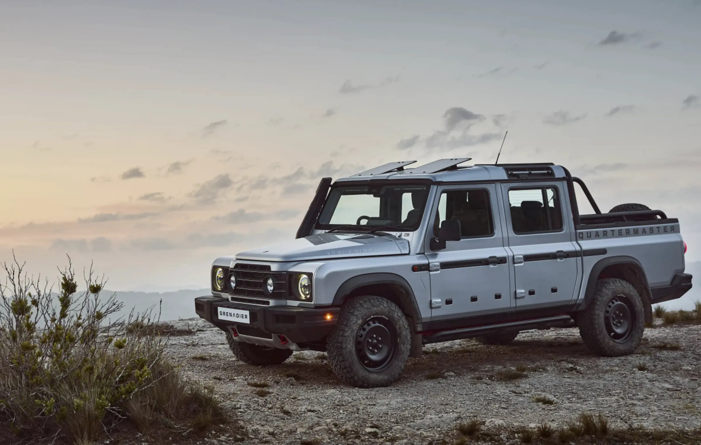 Ineos launches new Quartermaster pick-up, based on the Grenadier