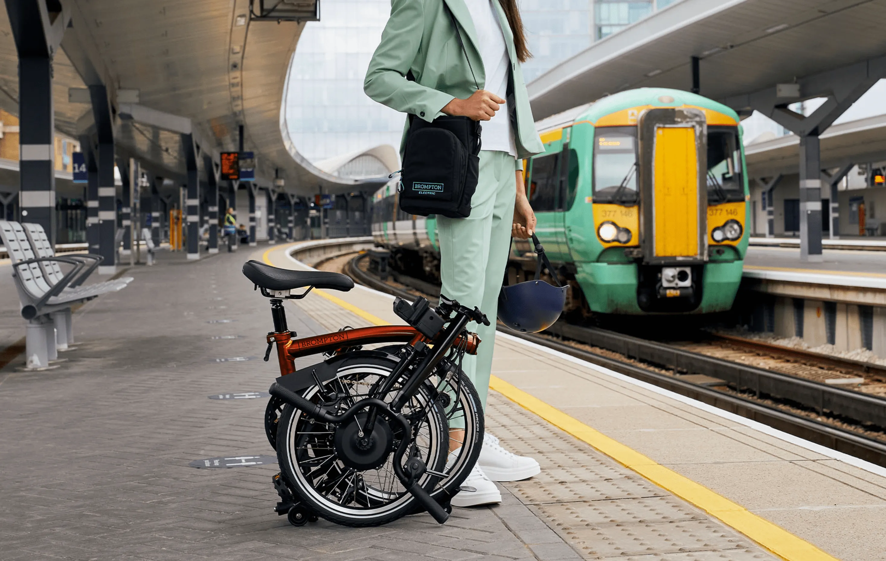 Brompton is recalling some of its folding e-bikes due to issues with the front wheel locking up