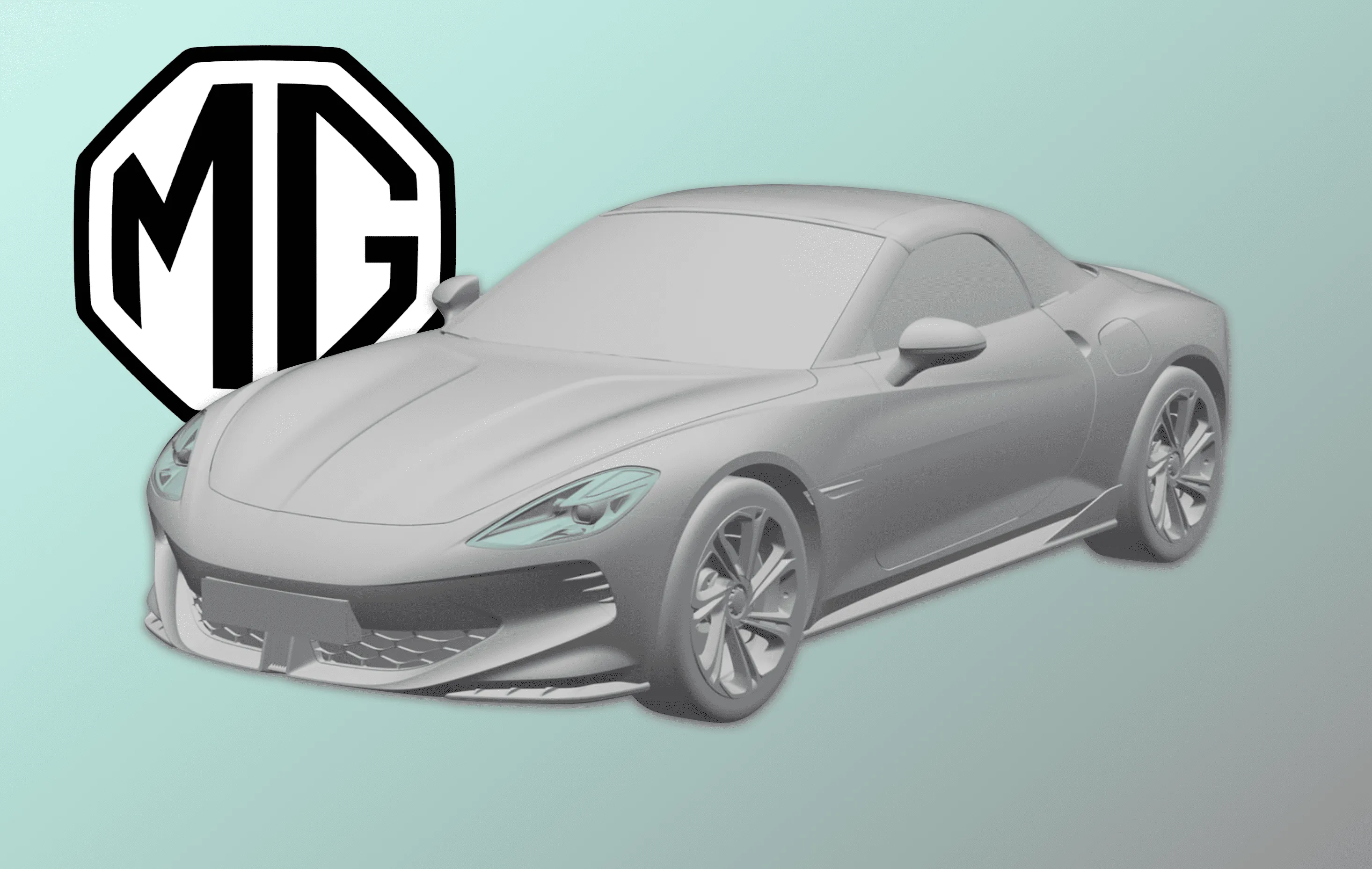 New MG Cyberster sports car revealed in latest patent images