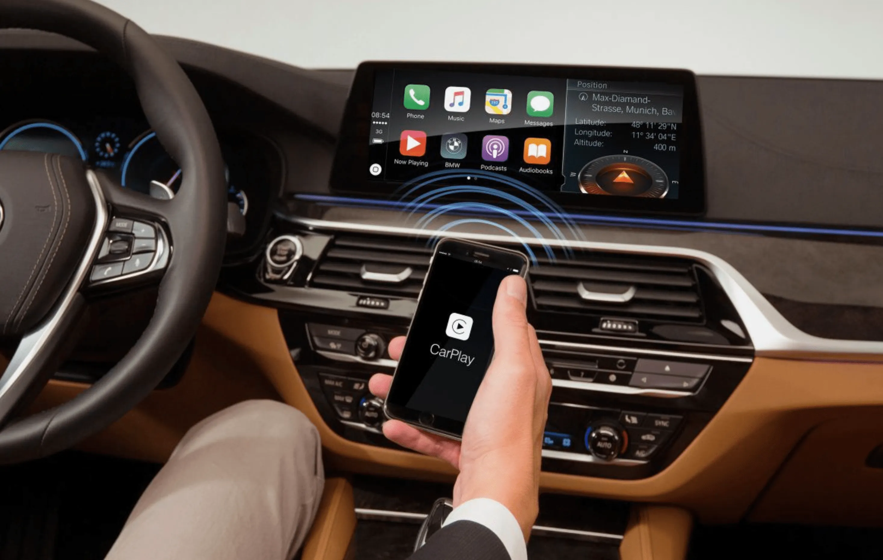 Some new BMW cars are being shipped out without Apple CarPlay and Android Auto