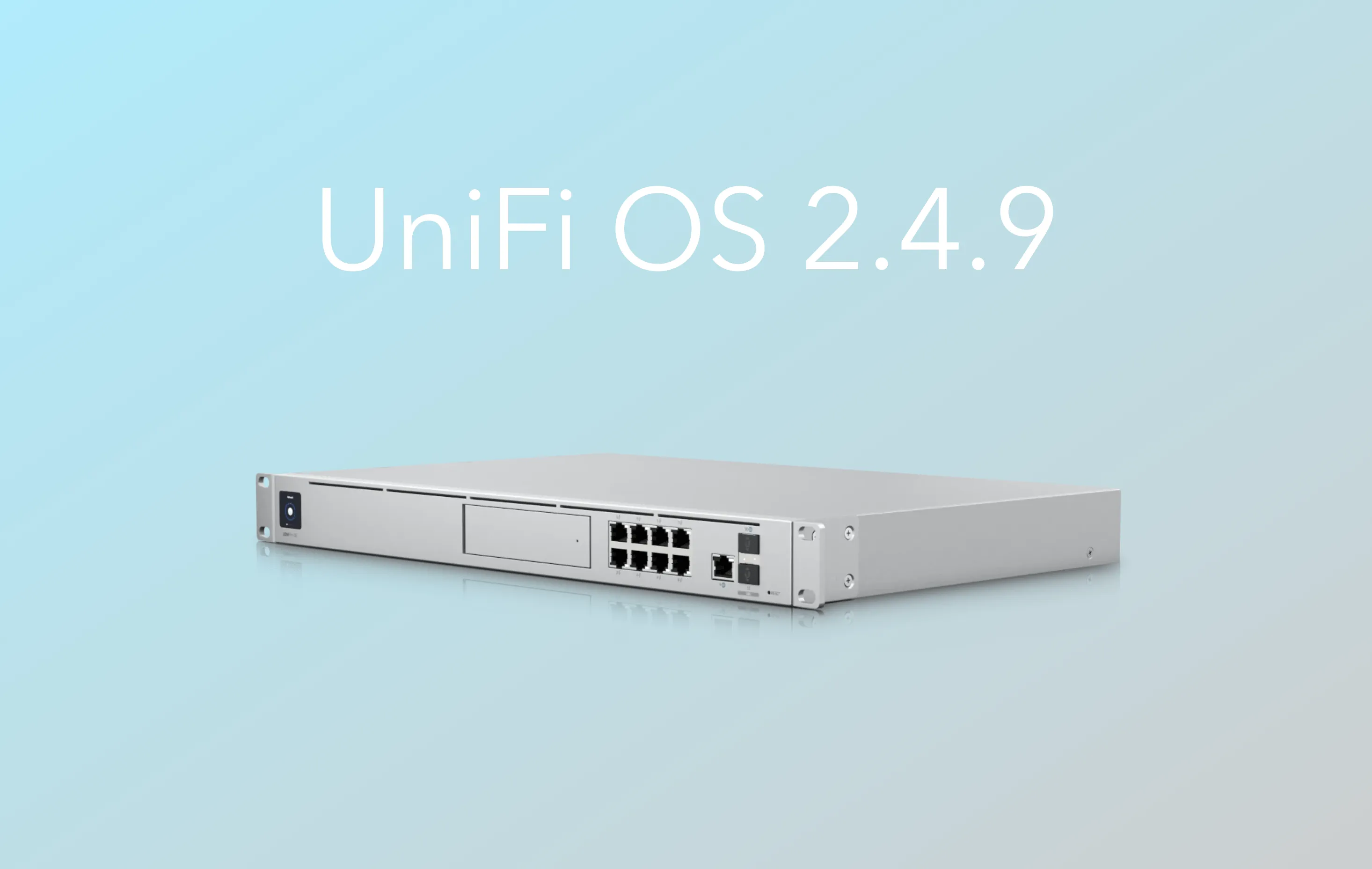 Ubiquiti releases UniFi OS 2.4.9 for UDM SE, with brand new settings page