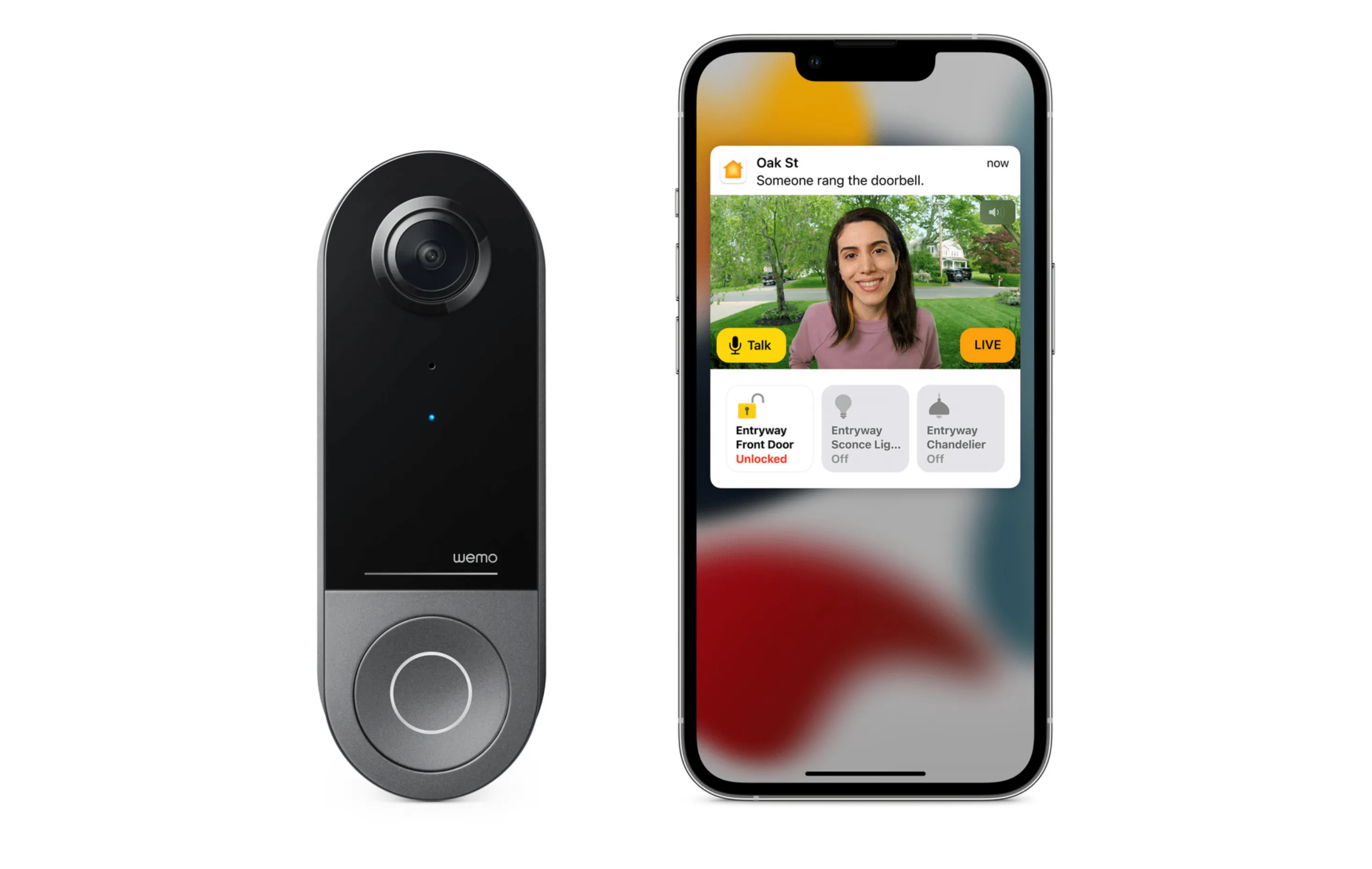 Apple now selling the Belkin Wemo Smart Video Doorbell on its online store