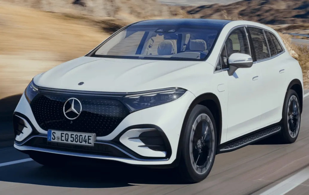 Mercedes introduces new all electric EQS SUV with 410 miles of range