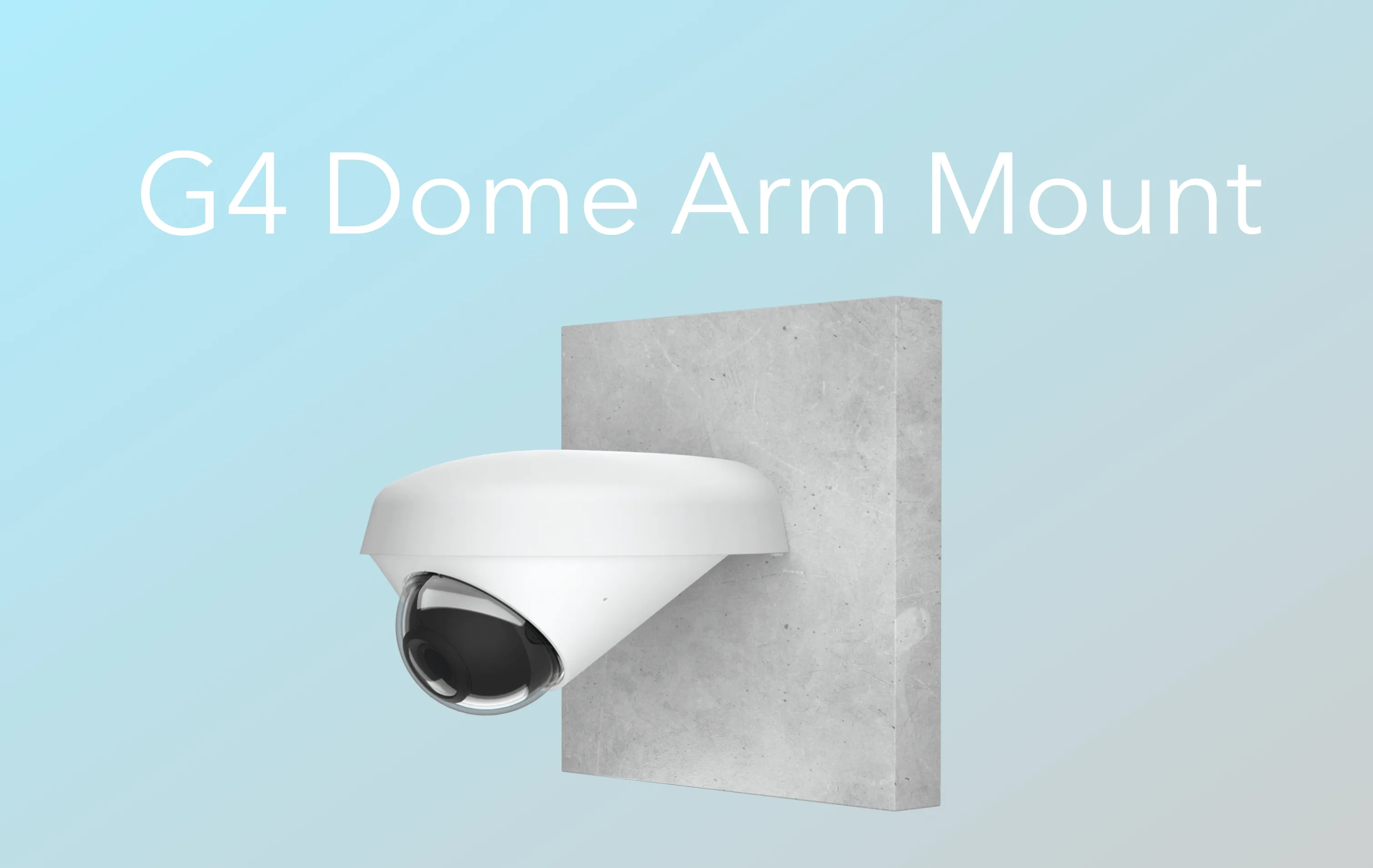 Ubiquiti launches new Arm Mount for G4 Dome camera