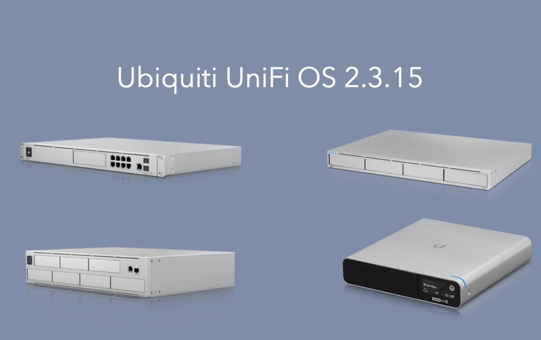 Ubiquiti releases new updates for UNVR, UDM-SE and UCKG2