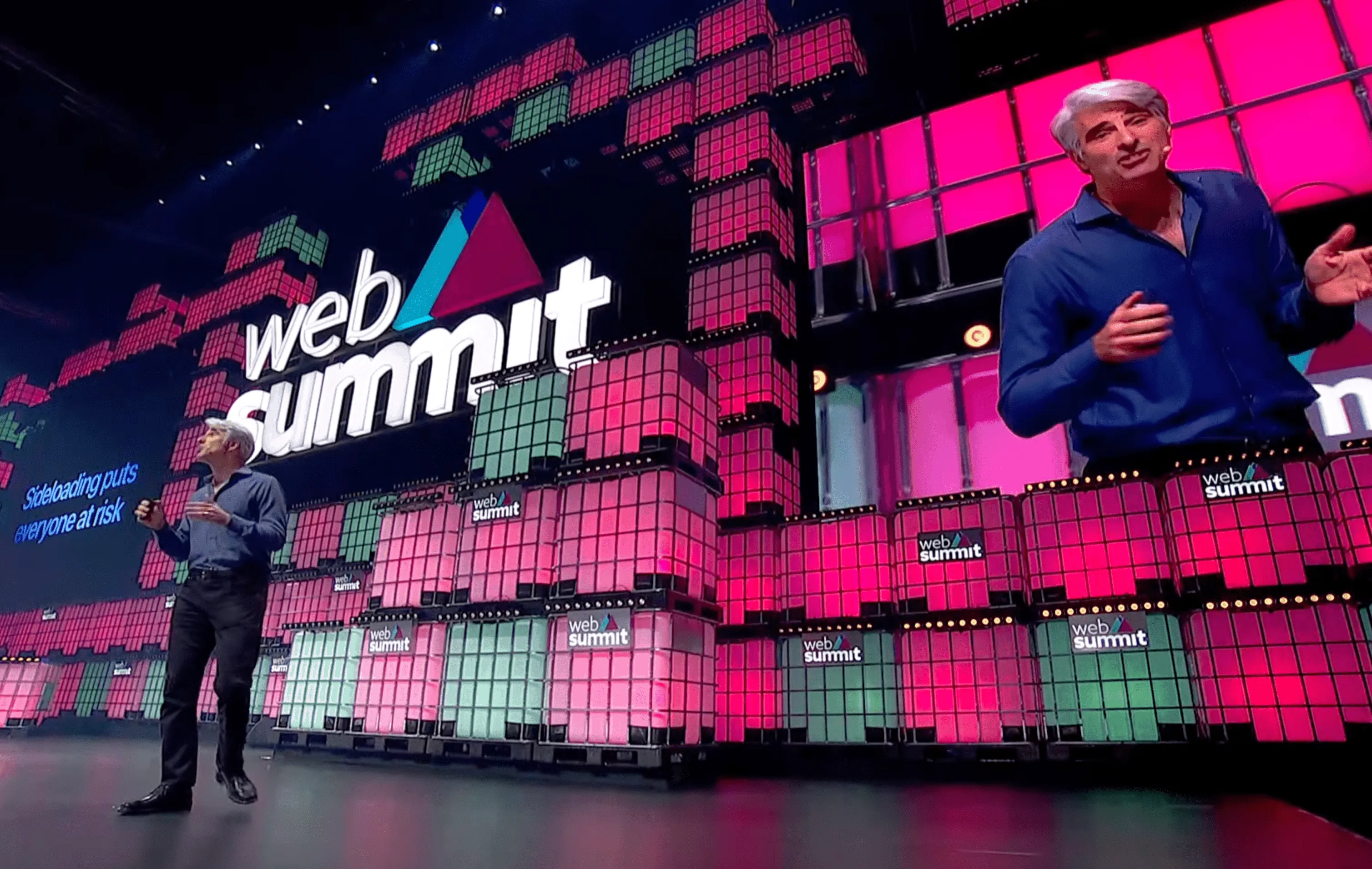 Craig Federighi speaks at Web Summit, says allowing sideloading on iPhone would be “a criminals best friend”