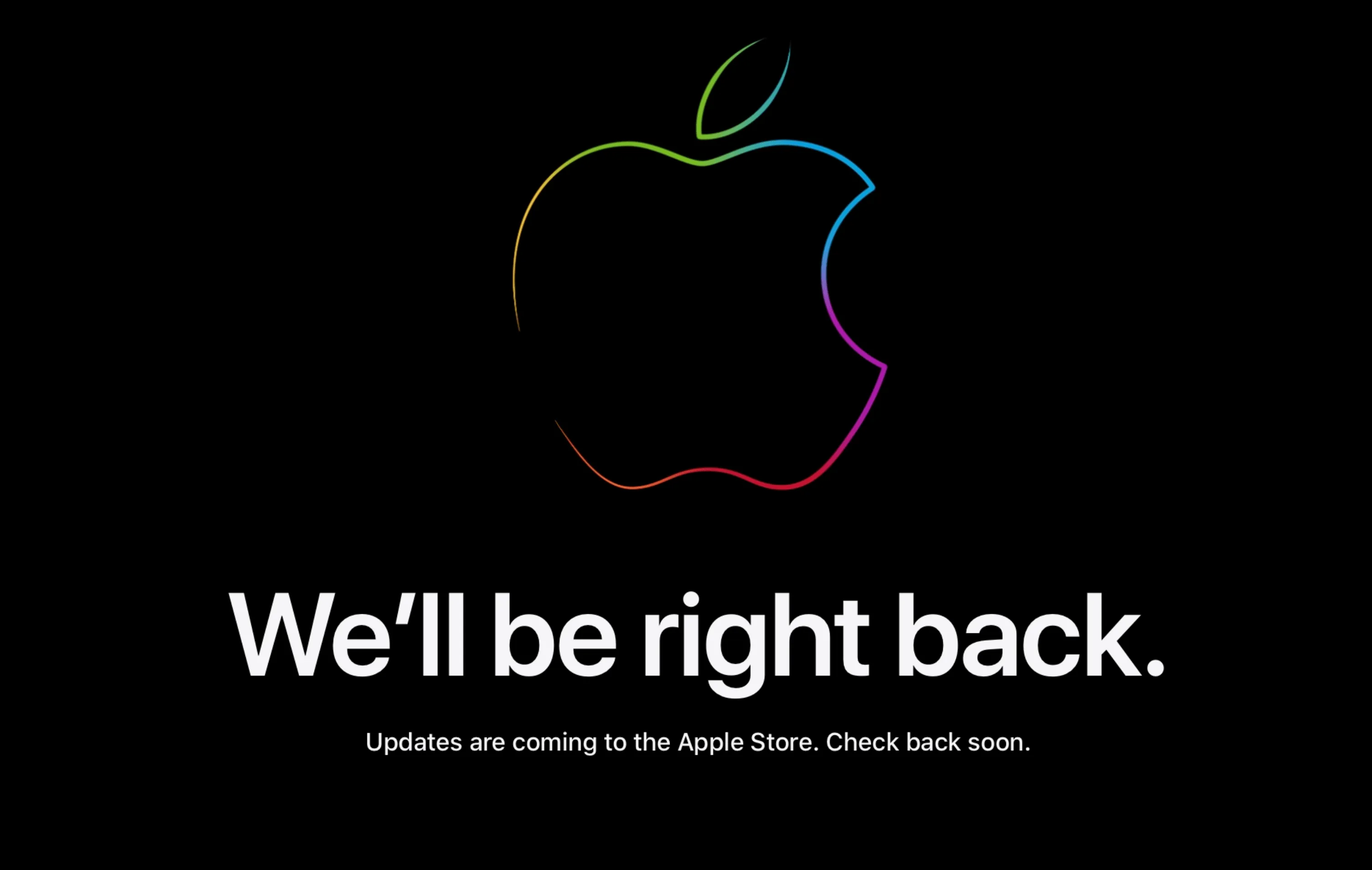 Apple’s online store goes down ahead of today’s iPhone Event
