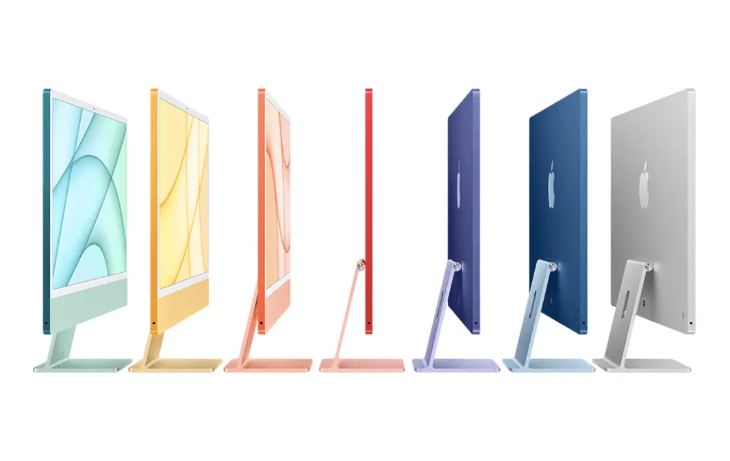 Apple will start selling all colours of the M1 iMac in its stores