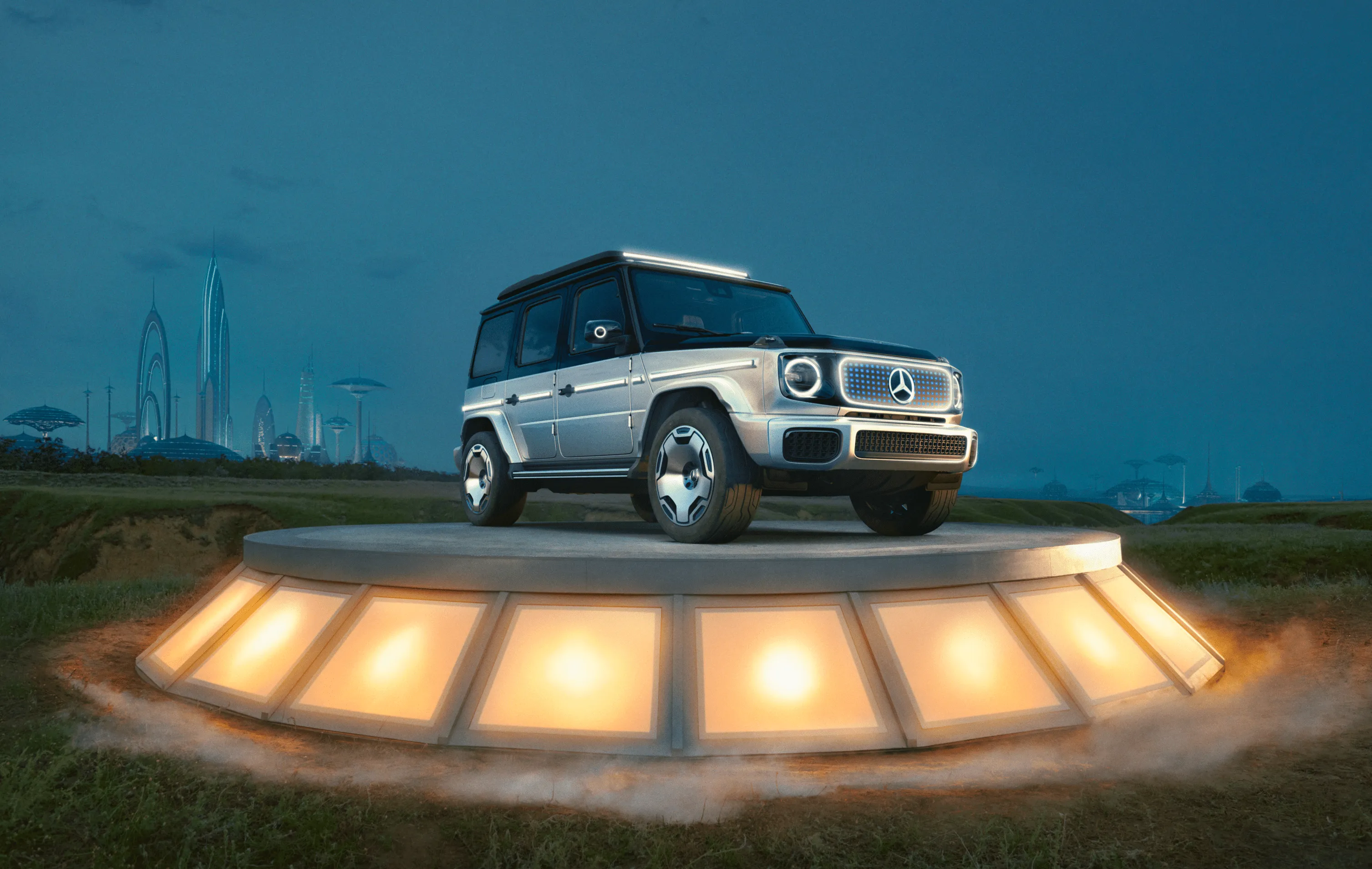 Mercedes announces new electric G-Wagen concept