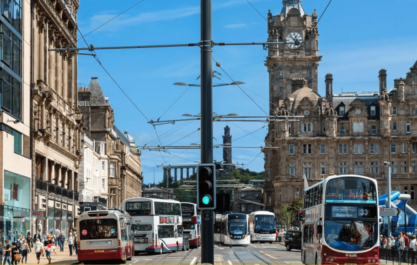Edinburgh is aiming to have a low emissions zone by 2022