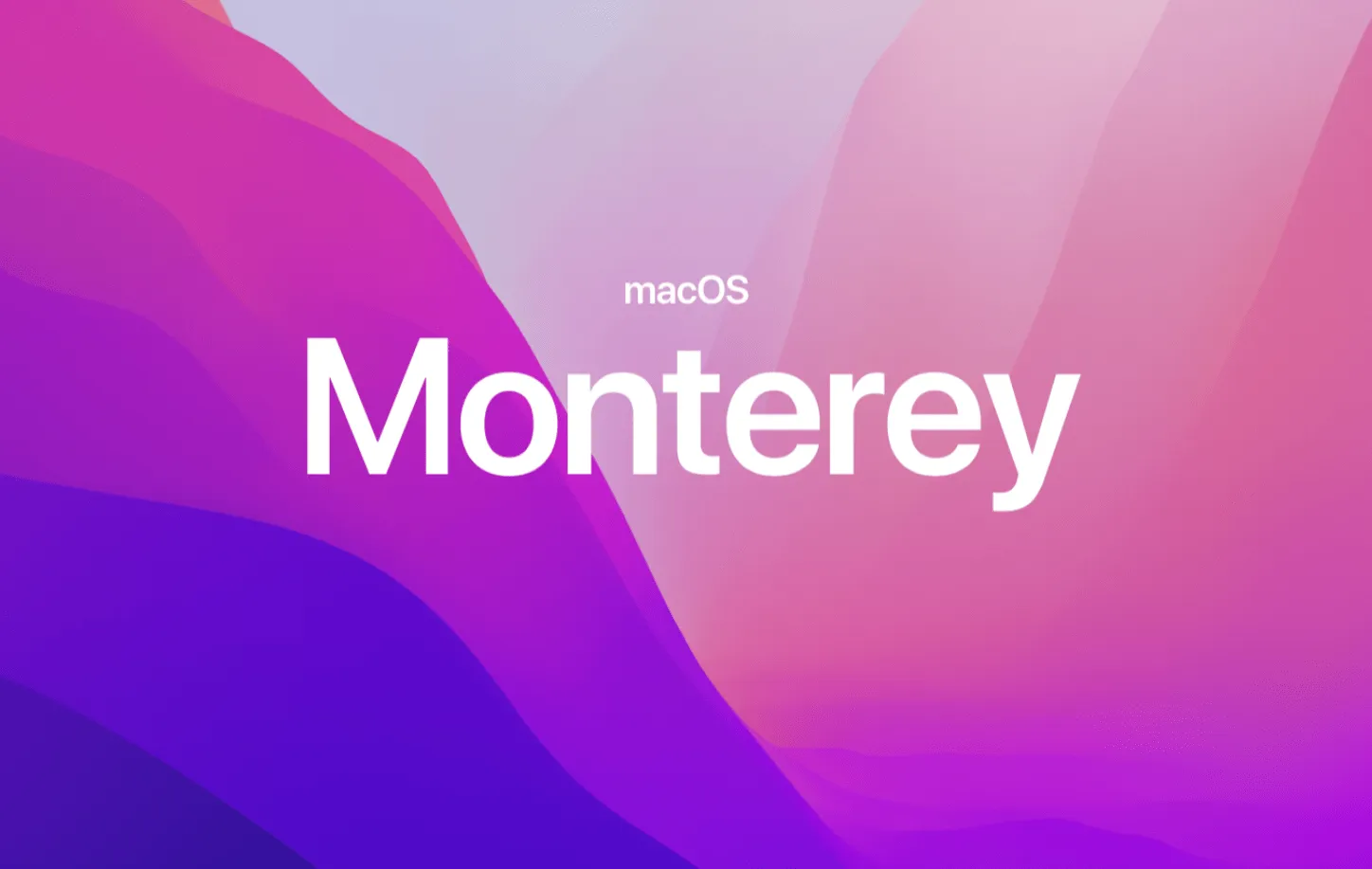 This is macOS Monterey