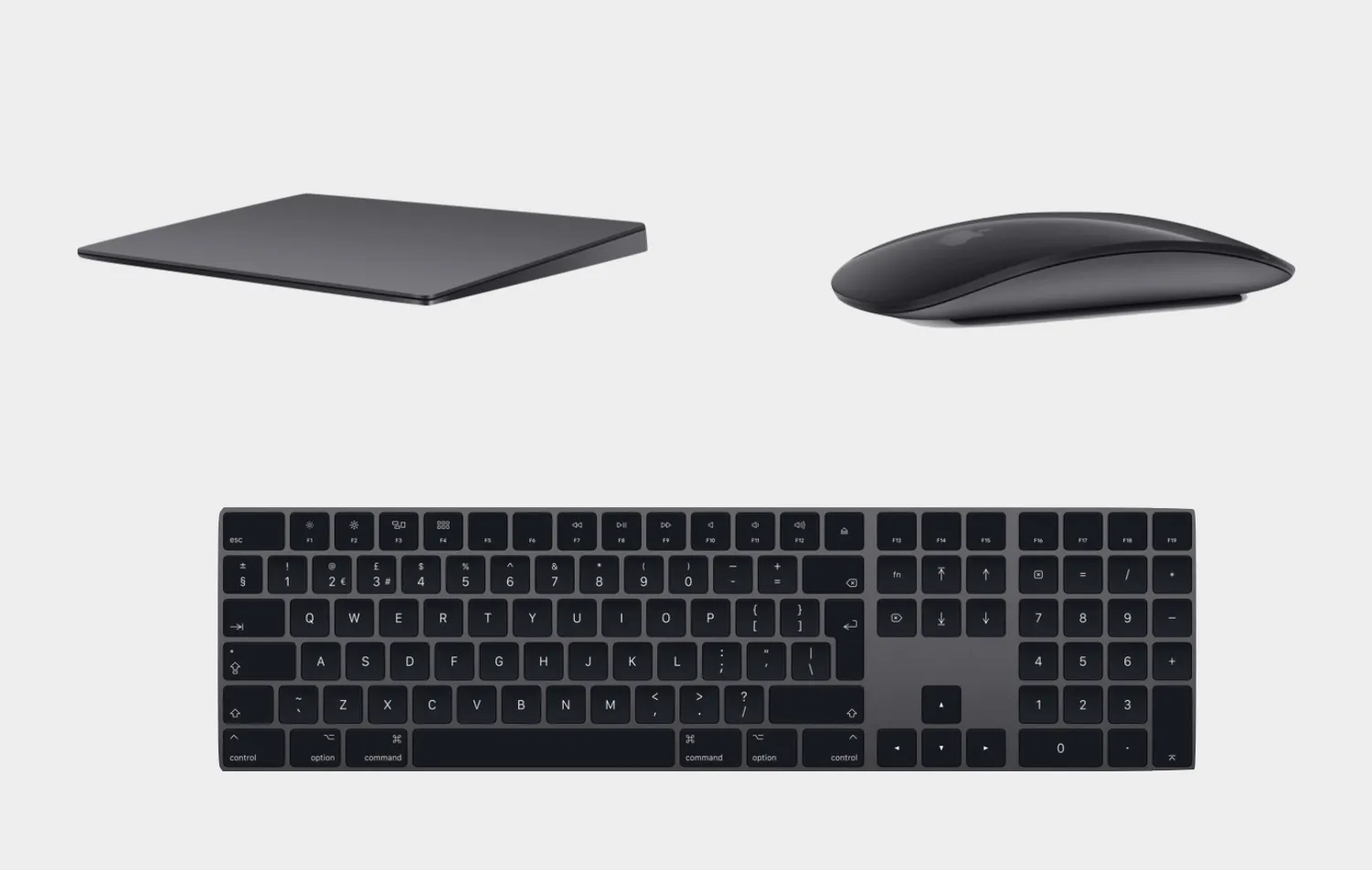 Apple is now discontinuing the space grey Mac accessories