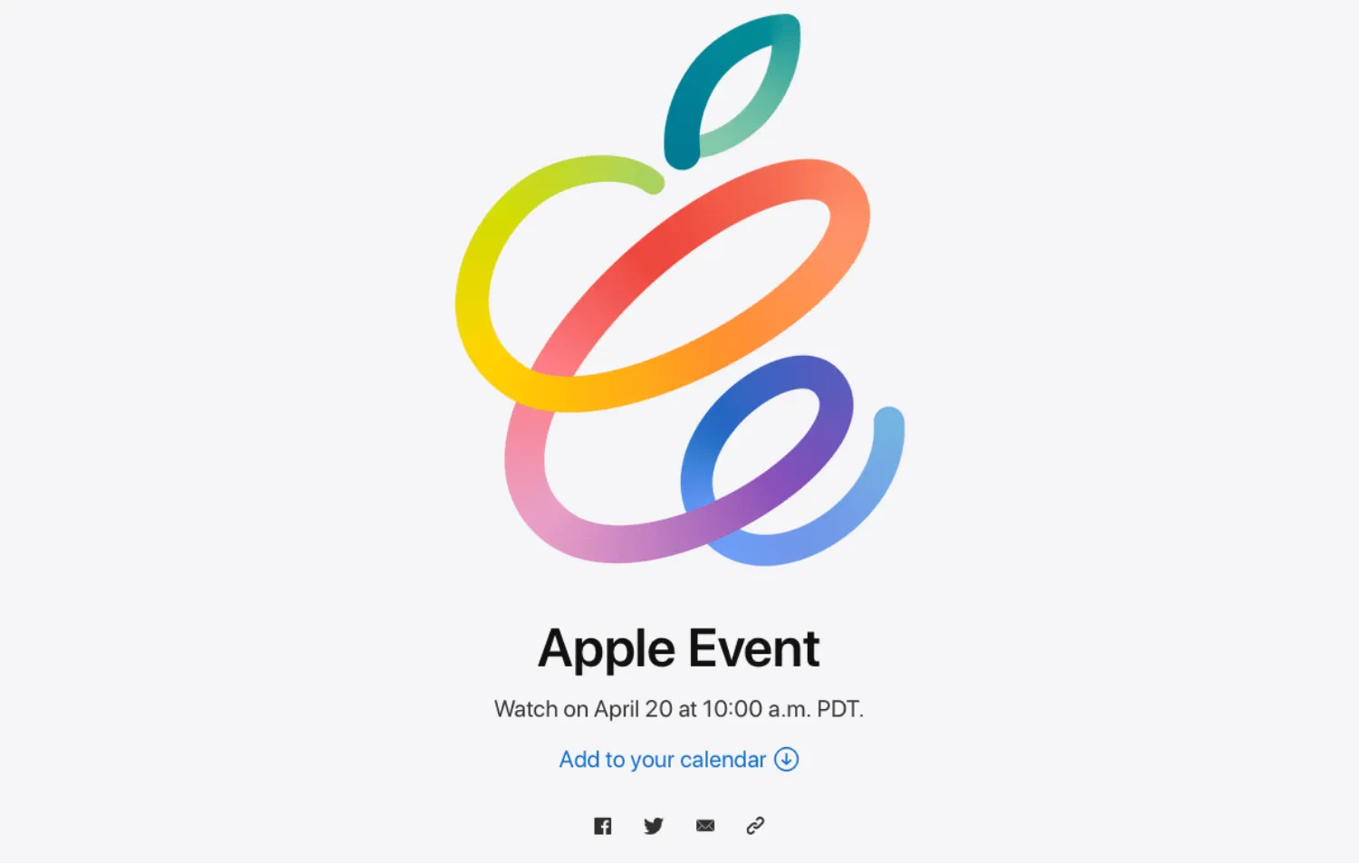 Apple announces event for next week