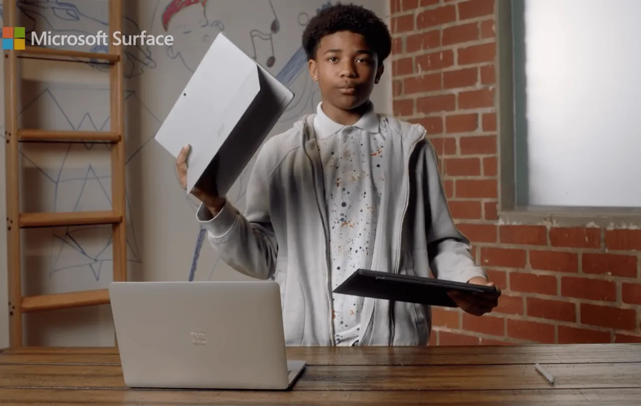 This new Microsoft ad mocks the MacBook Pro touch bar