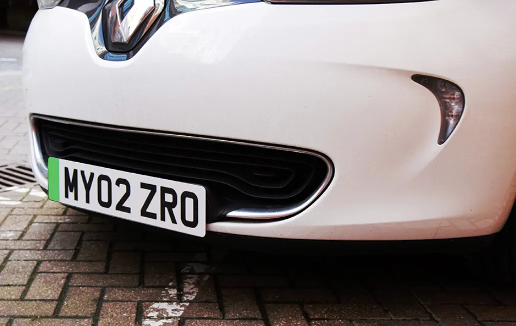 Government launches new green numberplate for EVs