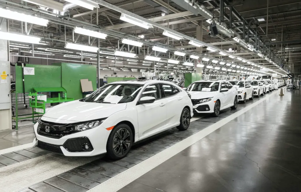 Honda has stopped production at its Swindon factory due to parts shortage