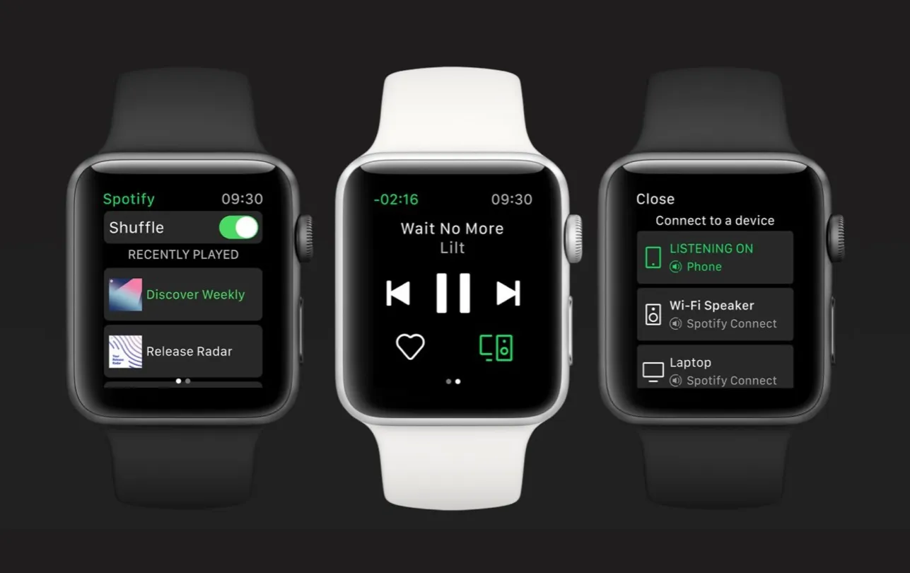 Spotify now works on the Apple Watch, without a phone required