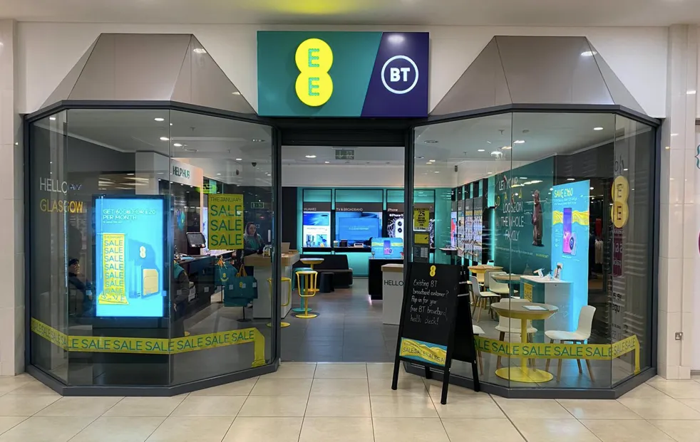 EE is opening 90 stores today