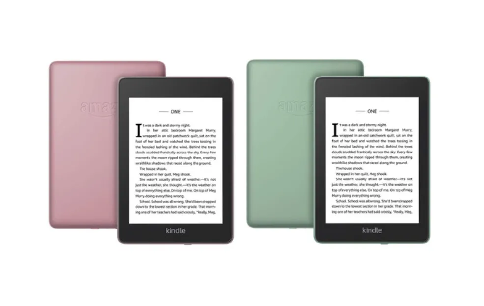 Amazon has launched two new colours for the Kindle Paperwhite
