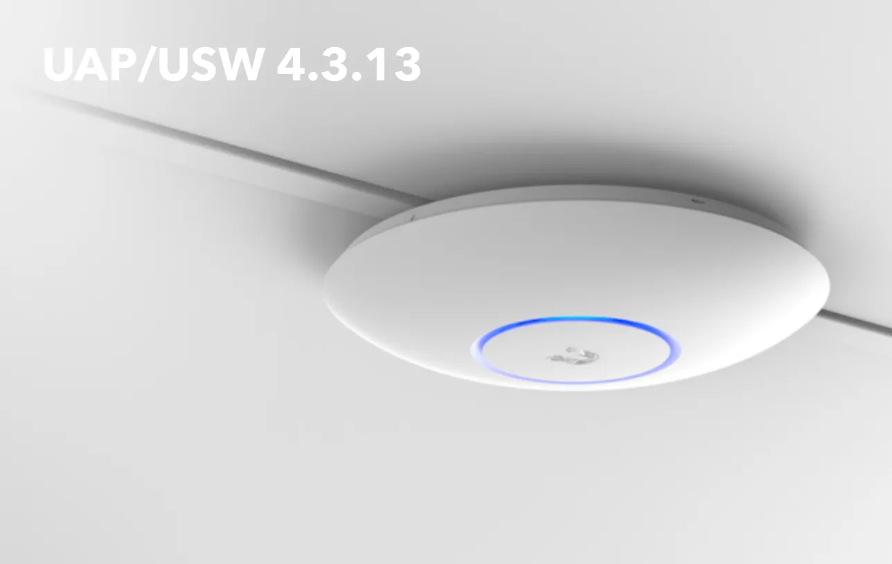 Ubiquiti releases new UAP and USW firmware, version 4.3.13  – with a lot of changes and bug fixes!