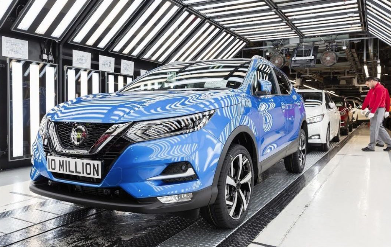 Nissan temporarily closes its Sunderland factory