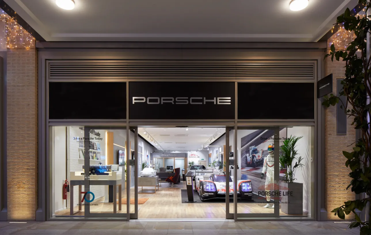 Porsche is planning on opening a pop up store in Europe soon