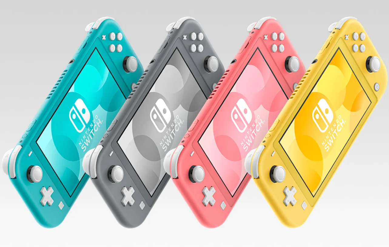 Nintendo releases coral Switch Lite